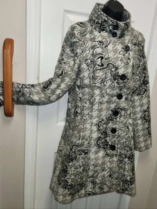 Desigual houndstooth coat - Picture 2 of 14